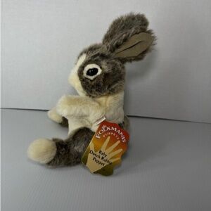 NEW Folkmanis Baby Dutch Rabbit Full Body Hand Puppet Realistic Plush Doll